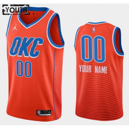 Maillot Enfant Oklahoma City Thunder Personnalisable 2020-21 Jordan Brand Statement Edition Swingman